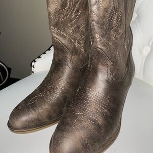 Brown Western Cowboy Boots